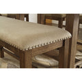  Signature Design by Ashley Moriville Counter Height Bench D631-09 IMAGE 3