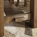  Signature Design by Ashley Moriville Counter Height Dining Table with Pedestal Base D631-32 IMAGE 2