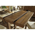  Signature Design by Ashley Moriville Counter Height Dining Table with Pedestal Base D631-32 IMAGE 3