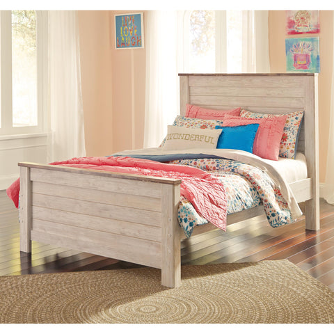  Signature Design by Ashley Willowton B267B17 Full Panel Bed IMAGE 1