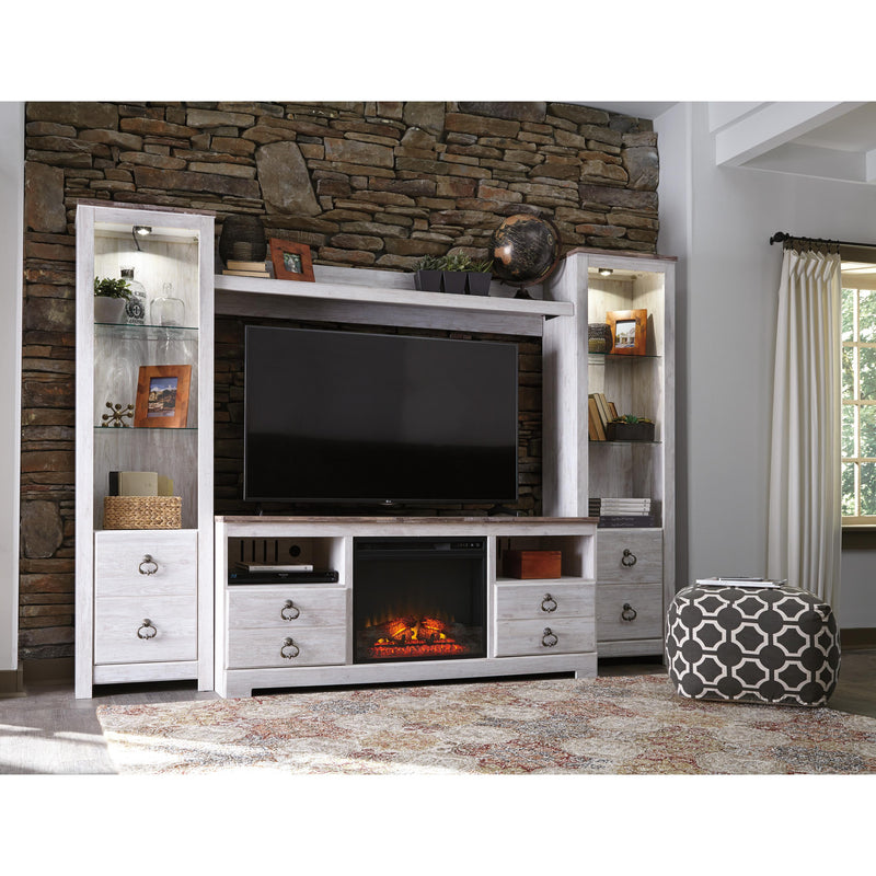 Signature Design by Ashley Willowton W267W3 4 pc Entertainment Center IMAGE 5