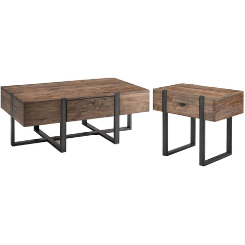  Magnussen Prescott Chairside Table T4344-10 IMAGE 4