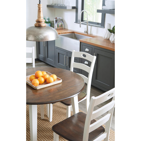  Signature Design by Ashley Round Woodanville Dining Table D335-15 IMAGE 7