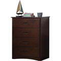  Mazin Furniture Captain 4-Drawer Kids Chest B2013E-9 IMAGE 1