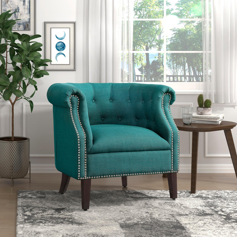Mazin Furniture Karlock Stationary Fabric Accent Chair 1220F3S IMAGE 6
