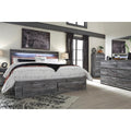  Signature Design by Ashley Baystorm King Panel Bed with Storage B221-58/B221-56S/B221-95/B100-14 IMAGE 3