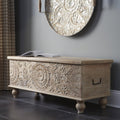  Signature Design by Ashley Fossil Ridge A4000039 Storage Bench IMAGE 2