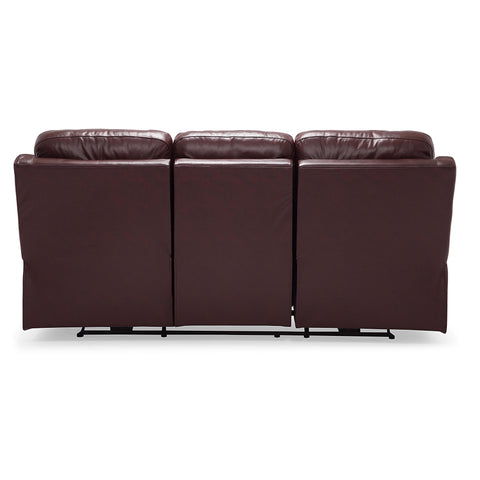  Palliser Kenaston Power Reclining Leather Sofa 41064-L6-CLASSIC-BURGUNDY IMAGE 5