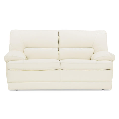  Palliser Northbrook Stationary Leather Loveseat 77555-03-VENICE-BISQUIT IMAGE 1