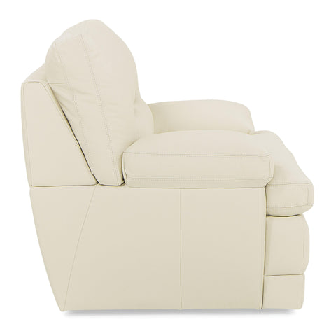  Palliser Northbrook Stationary Leather Loveseat 77555-03-VENICE-BISQUIT IMAGE 3