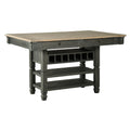  Signature Design by Ashley Tyler Creek Counter Height Dining Table with Pedestal Base D736-32 IMAGE 1