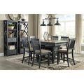  Signature Design by Ashley Tyler Creek Counter Height Dining Table with Pedestal Base D736-32 IMAGE 10