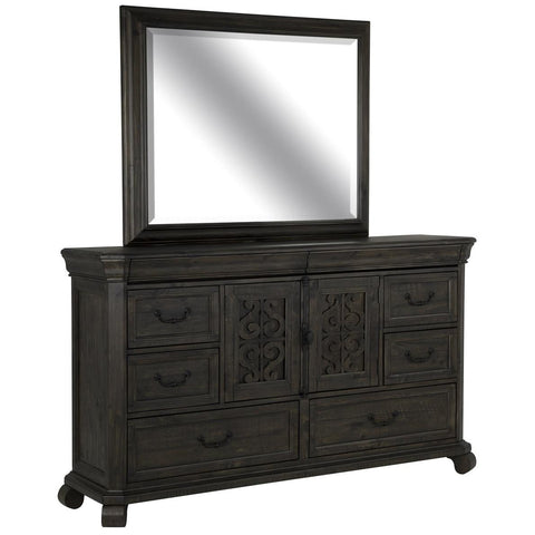  Magnussen Bellamy Landscape Dresser Mirror B2491-40 IMAGE 3