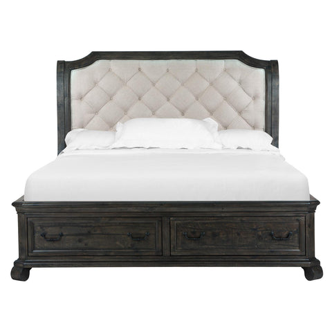  Magnussen Bellamy Queen Upholstered Sleigh Bed with Storage B2491-53F/B2491-53H/B2491-53R IMAGE 1