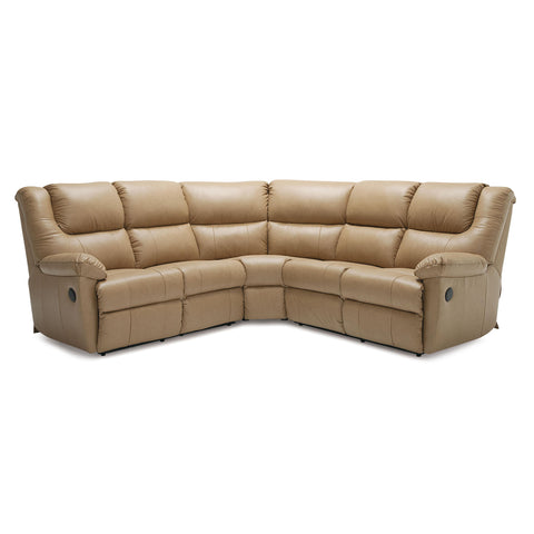  Palliser Tundra Power Reclining Leather 3 pc Sectional 41043-65/41043-09/41043-64-CLASSIC-WHEAT IMAGE 1
