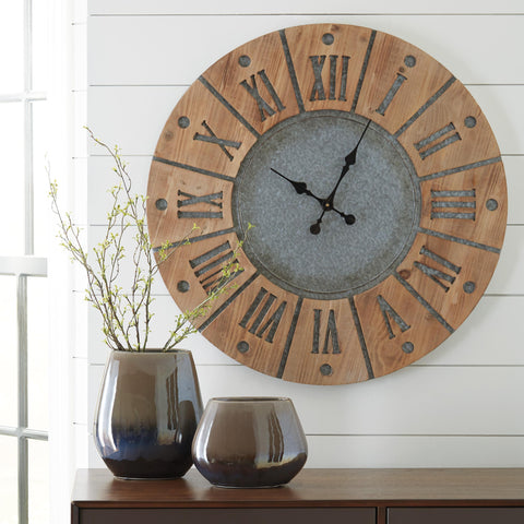  Signature Design by Ashley Payson A8010076 Wall Clock IMAGE 2