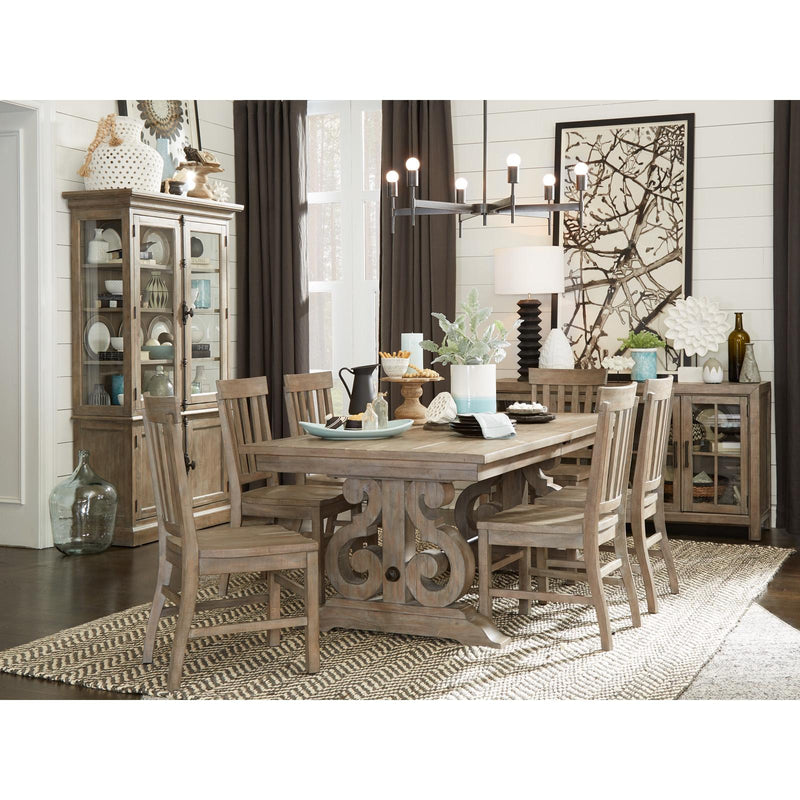 Magnussen Tinley Park 2 pc China Cabinet D4646-01B/D4646-01T IMAGE 3