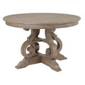  Magnussen Round Tinley Park Dining Table with Pedestal Base D4646-22B/D4646-22T IMAGE 1