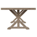  Signature Design by Ashley Beachcroft P791-625 Rectangular Dining Table with Umbrella Option IMAGE 3