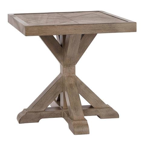  Signature Design by Ashley Beachcroft P791-702 Square End Table IMAGE 1