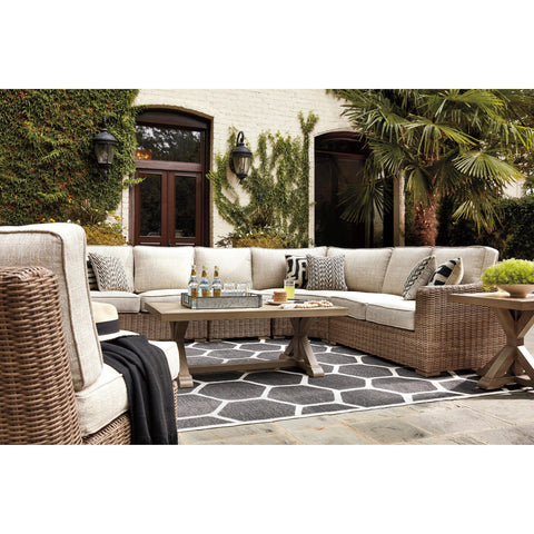  Signature Design by Ashley Beachcroft P791P7 4 pc Outdoor Seating Set IMAGE 5