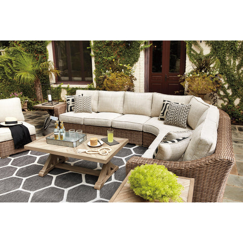  Signature Design by Ashley Beachcroft P791P7 4 pc Outdoor Seating Set IMAGE 6