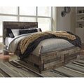  Benchcraft Derekson Queen Panel Bed with Storage B200-57/B200-54S/B200-95/B100-13 IMAGE 2