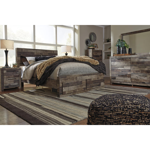  Benchcraft Derekson Queen Panel Bed with Storage B200-57/B200-54S/B200-95/B100-13 IMAGE 5