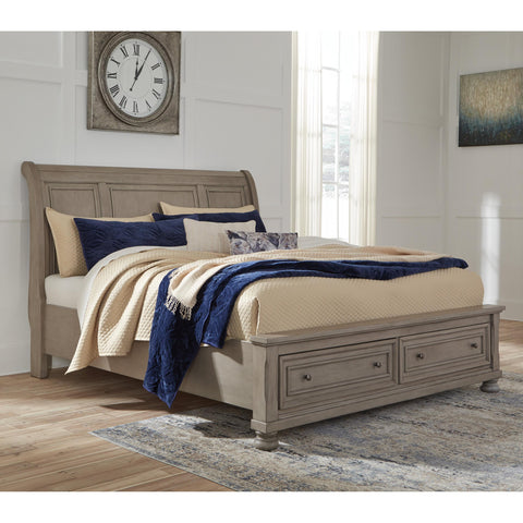  Signature Design by Ashley Lettner California King Sleigh Bed with Storage B733-78/B733-76/B733-95 IMAGE 2