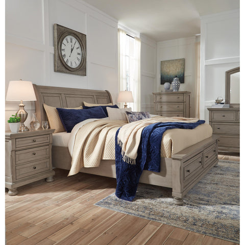  Signature Design by Ashley Lettner California King Sleigh Bed with Storage B733-78/B733-76/B733-95 IMAGE 7