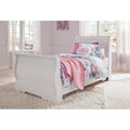  Signature Design by Ashley Anarasia B129B1 Twin Sleigh Bed IMAGE 1
