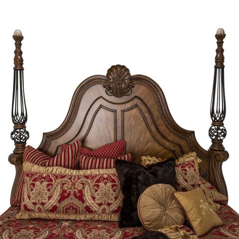  Michael Amini Eden's Paradise King Poster Bed 9055000EK-211 IMAGE 2