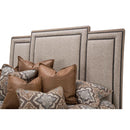 Michael Amini Tangier Coast California King Upholstered Panel Bed 9080000CK3-100 IMAGE 2