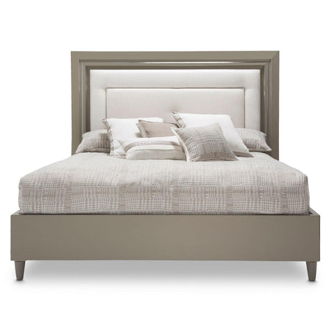  Michael Amini Urban Place California King Upholstered Platform Bed 9027600CK-803 IMAGE 2