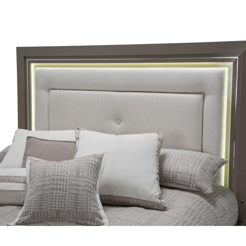  Michael Amini Urban Place California King Upholstered Platform Bed 9027600CK-803 IMAGE 4