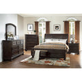  Mazin Furniture Begonia 3-Drawer Nightstand 1718GY-4 IMAGE 6