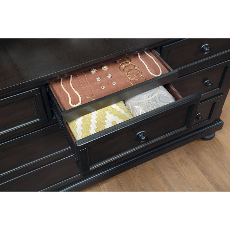 Mazin Furniture Begonia 7-Drawer Dresser 1718GY-5 IMAGE 4