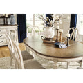  Signature Design by Ashley Oval Realyn Dining Table D743-35 IMAGE 3