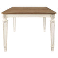  Signature Design by Ashley Realyn Dining Table D743-45 IMAGE 2