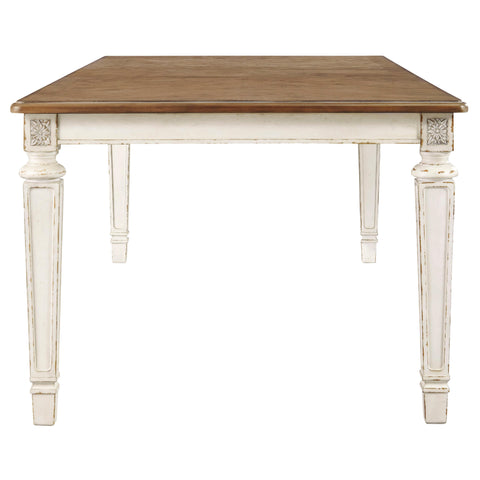  Signature Design by Ashley Realyn Dining Table D743-45 IMAGE 2