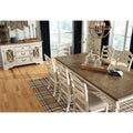  Signature Design by Ashley Realyn Dining Table D743-45 IMAGE 6