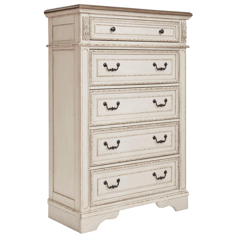  Signature Design by Ashley Realyn 5-Drawer Chest B743-46 IMAGE 2