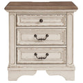  Signature Design by Ashley Realyn 3-Drawer Nightstand B743-93 IMAGE 1