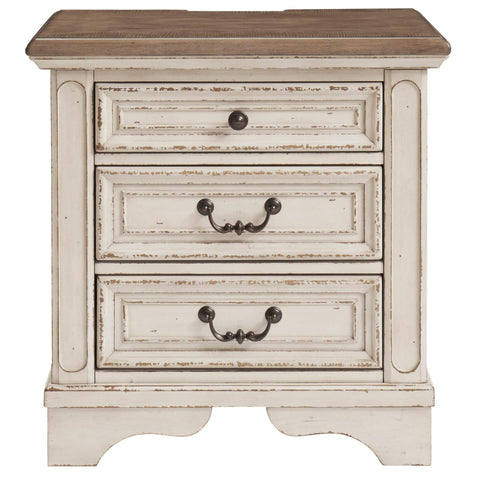  Signature Design by Ashley Realyn 3-Drawer Nightstand B743-93 IMAGE 1