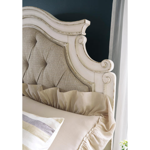  Signature Design by Ashley Realyn B743-57 Queen Upholstered Panel Headboard IMAGE 3