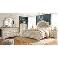  Signature Design by Ashley Realyn B743-57 Queen Upholstered Panel Headboard IMAGE 4