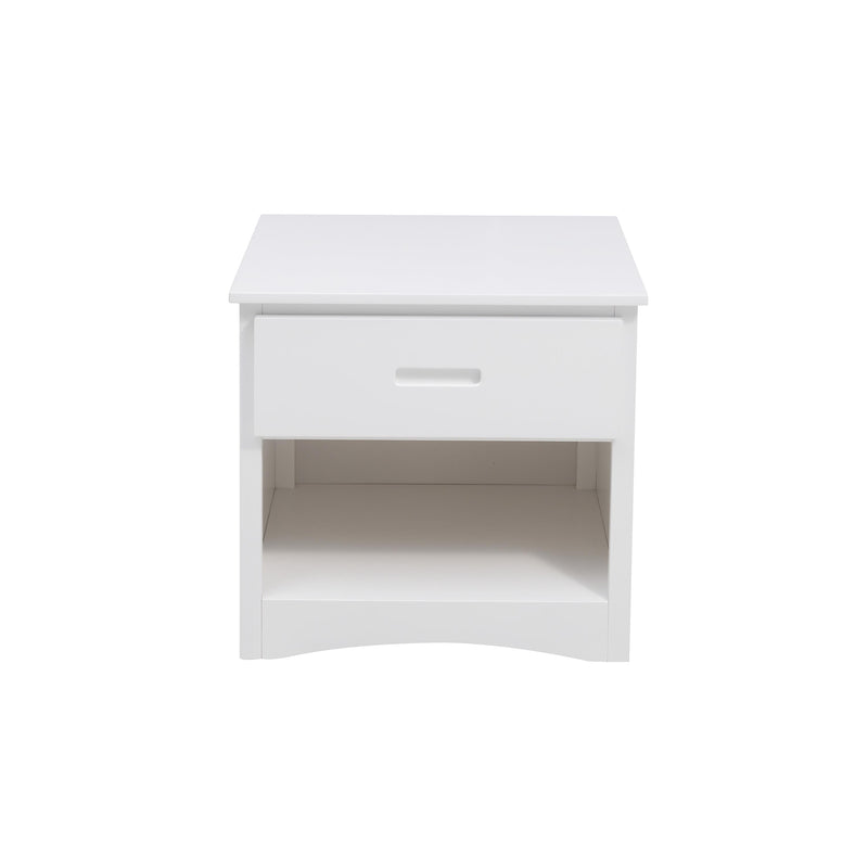Mazin Furniture Galen 1-Drawer Kids Nightstand B2053W-4 IMAGE 1