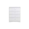  Mazin Furniture Galen 4-Drawer Kids Chest B2053W-9 IMAGE 1