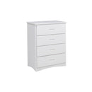 Mazin Furniture Galen 4-Drawer Kids Chest B2053W-9 IMAGE 3