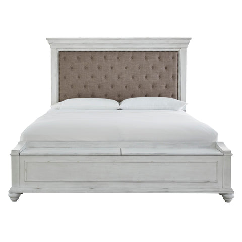  Benchcraft Kanwyn California King Upholstered Panel Bed with Storage B777-158/B777-56S/B777-94 IMAGE 2